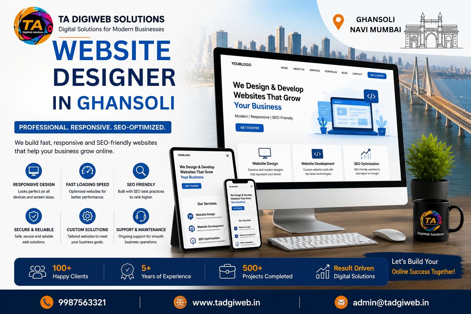 Website Designer in Ghansoli