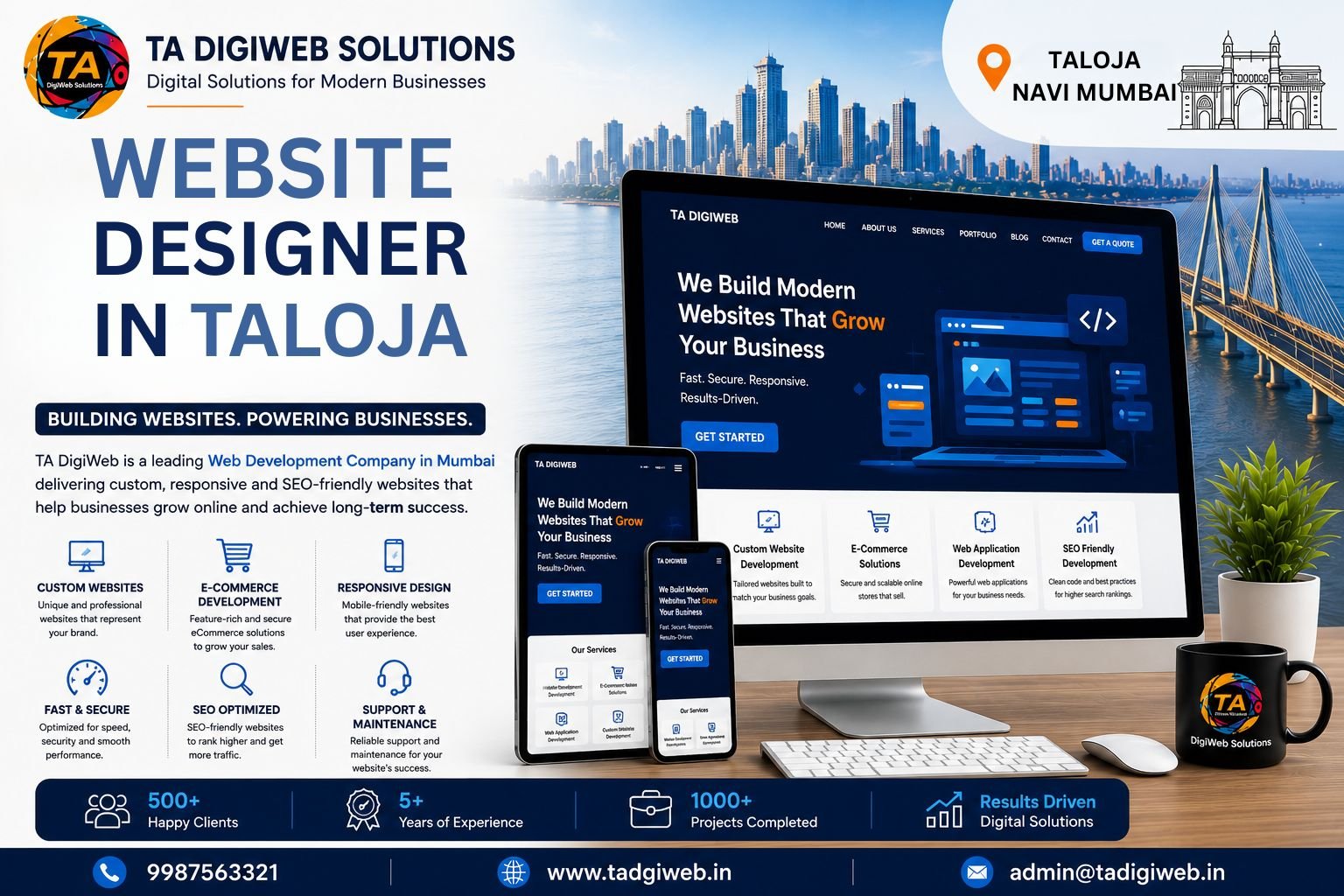 Website Designer in Taloja