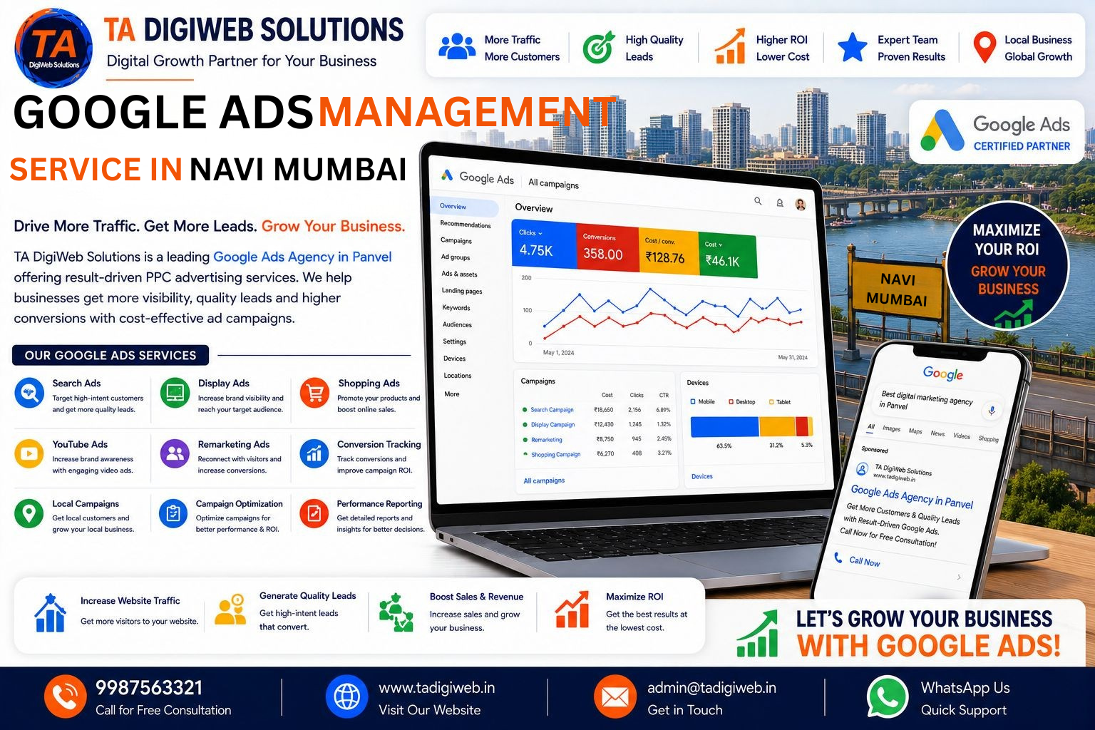 Google Ads Management Services in Navi Mumbai