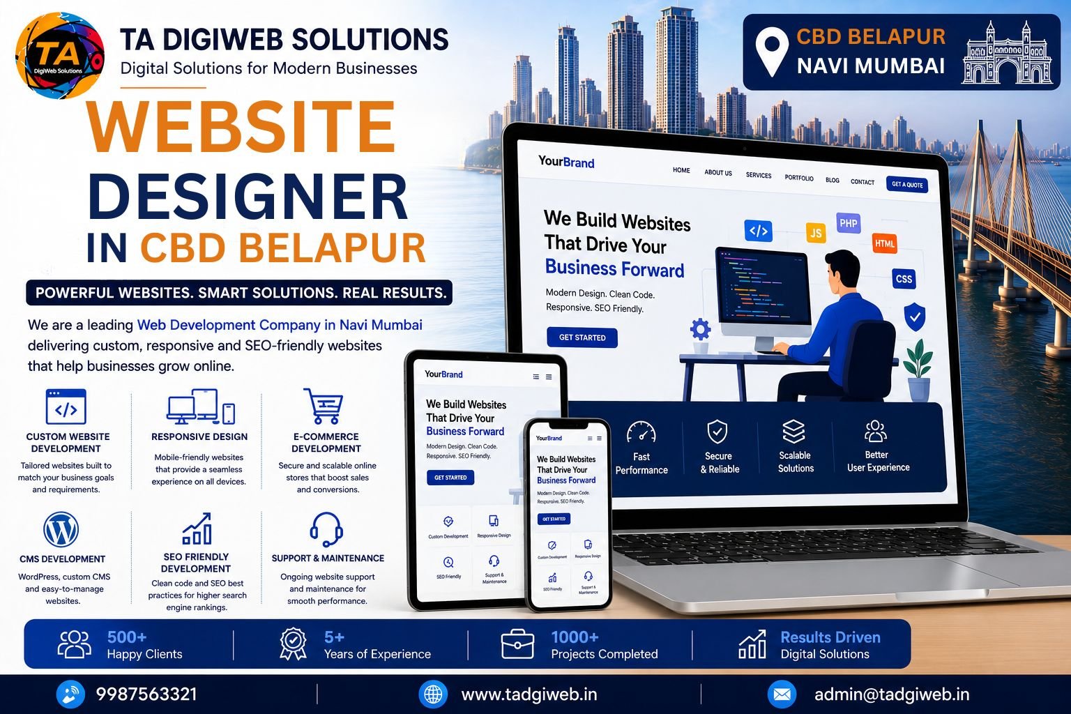 Website Designer in CBD Belapur