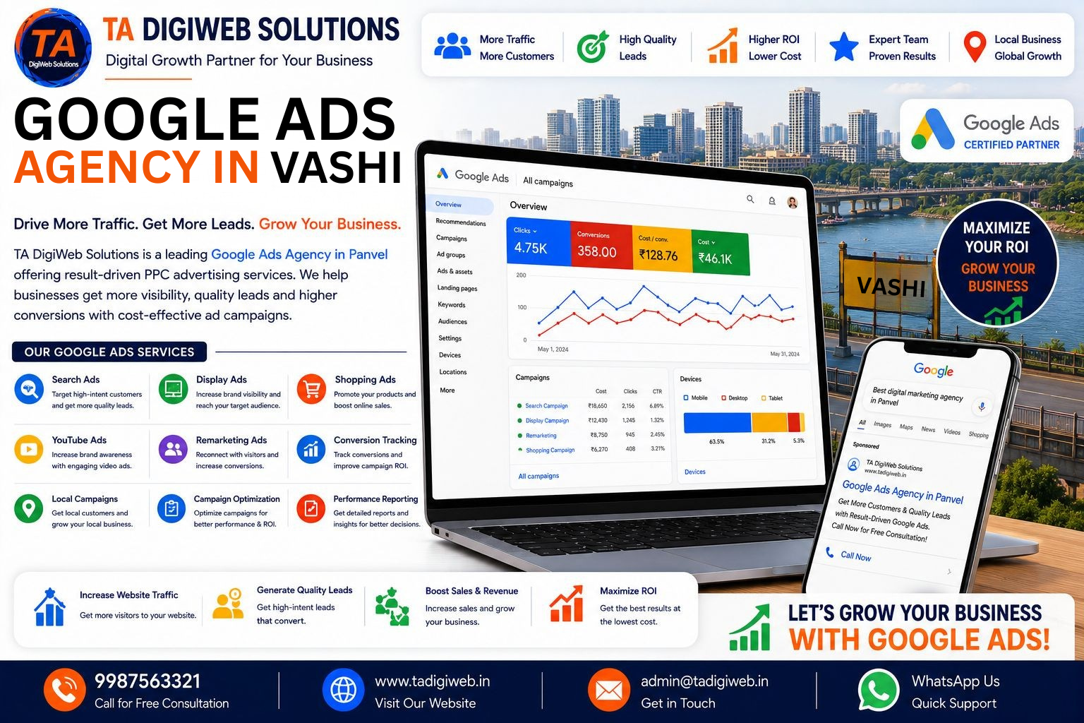 Google Ads Agency in Vashi