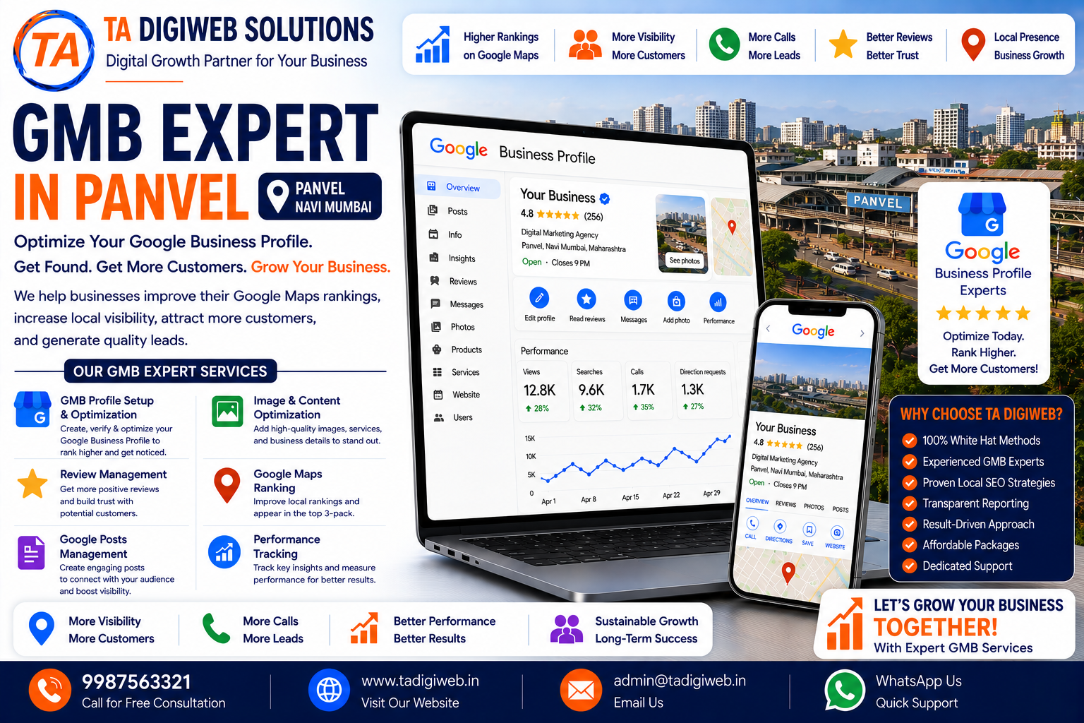 Professional GMB Expert in Panvel helping businesses improve Google Maps rankings and local visibility.