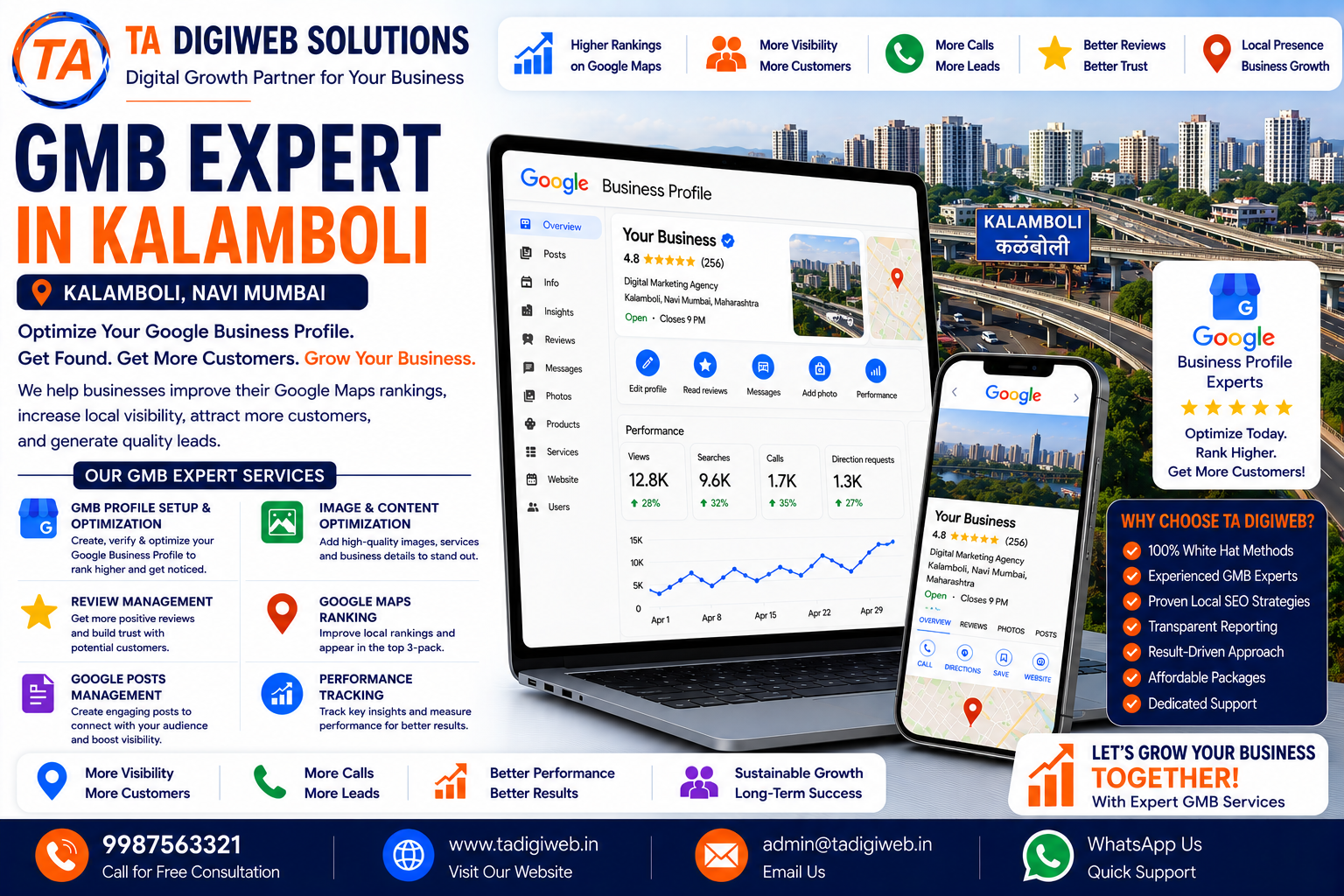 Professional GMB Expert in Kalamboli helping businesses improve Google Maps rankings and local visibility.