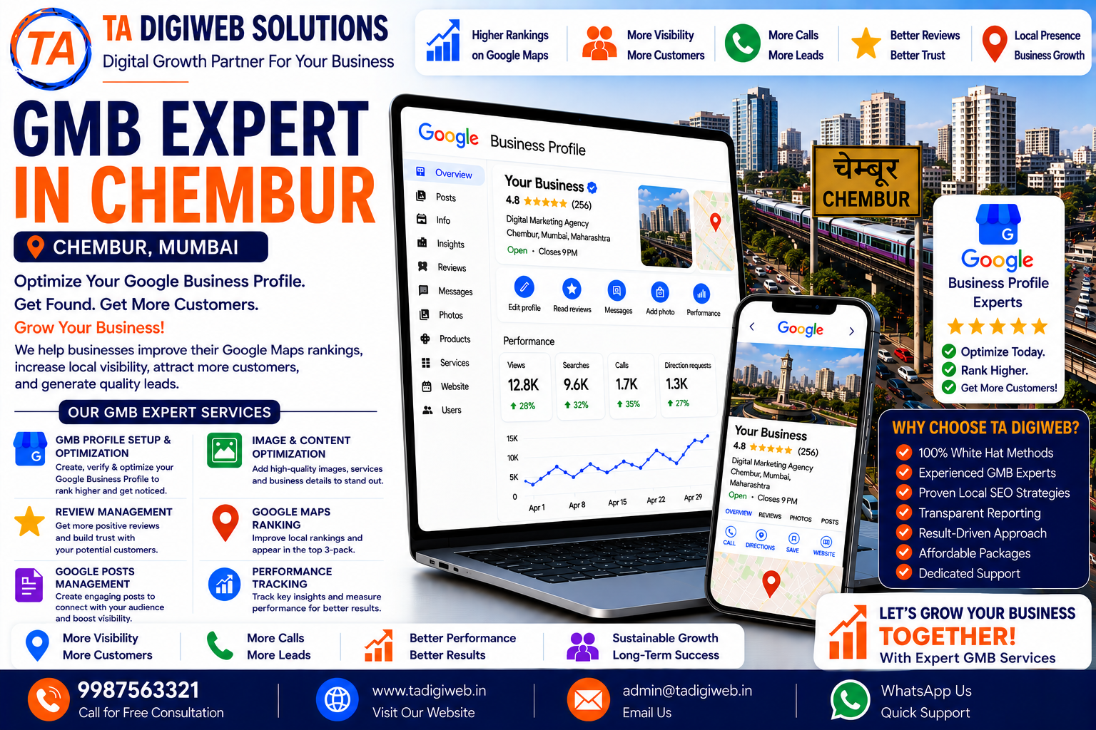 Professional GMB Expert in Chembur helping businesses improve Google Maps rankings and local visibility.