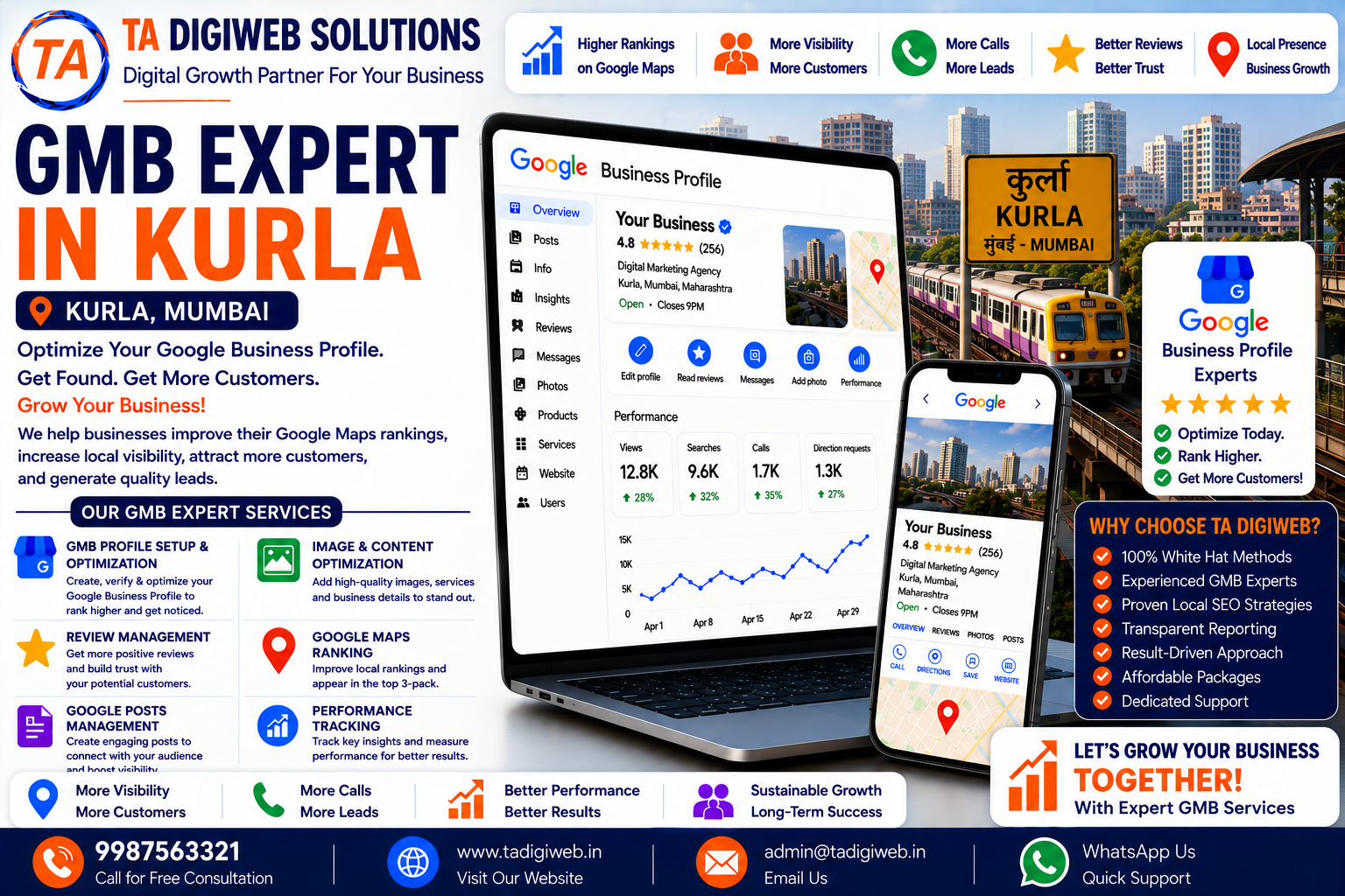 Professional GMB Expert in Kurla helping businesses improve Google Maps rankings and local visibility.