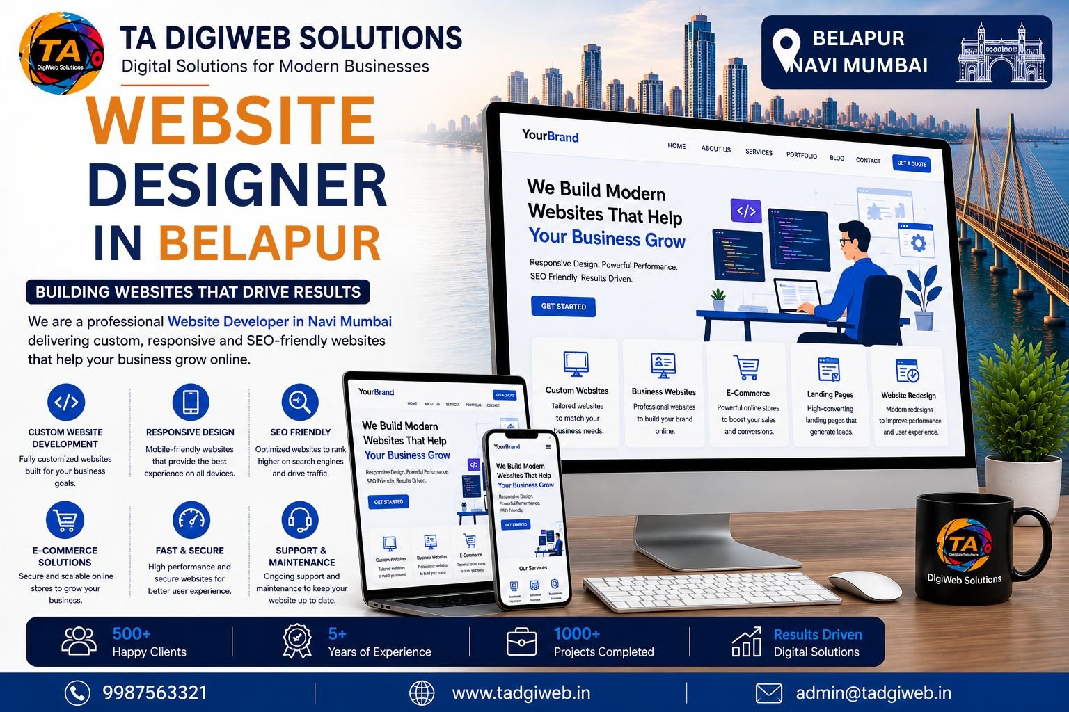 Website Designer in Belapur