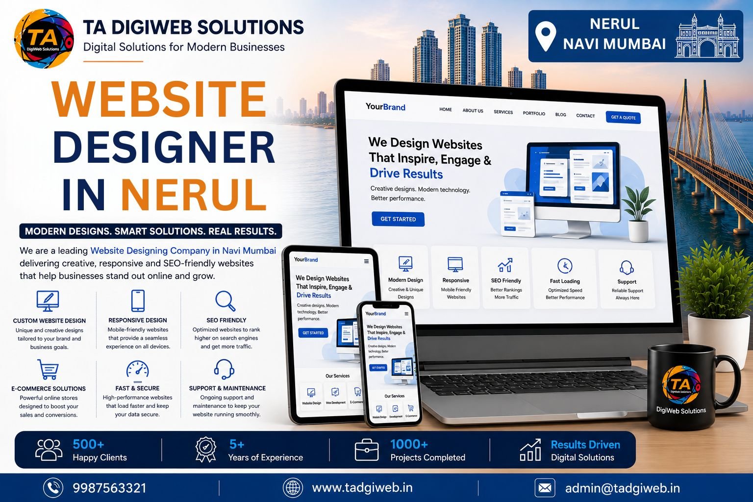 Website Designer in Nerul